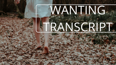 Wanting Transcript